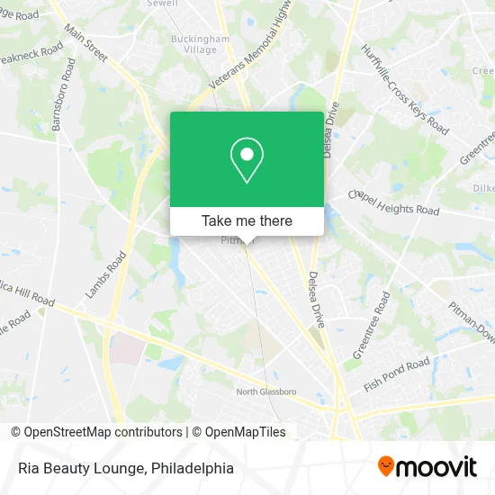 Ria Beauty Lounge map