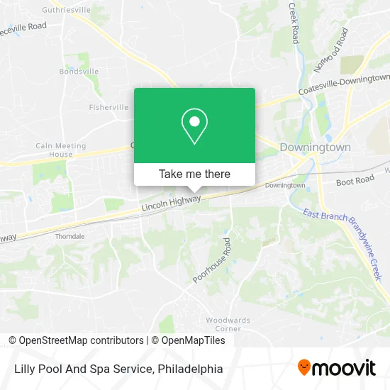 Lilly Pool And Spa Service map