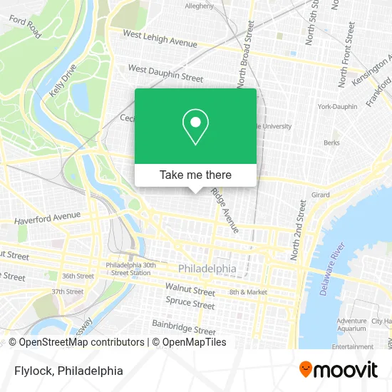 Flylock map