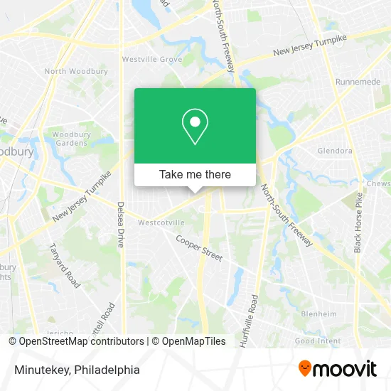 Minutekey map