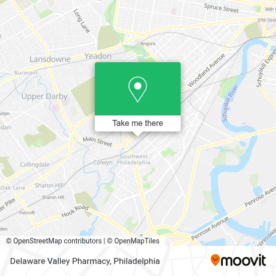 Delaware Valley Pharmacy map