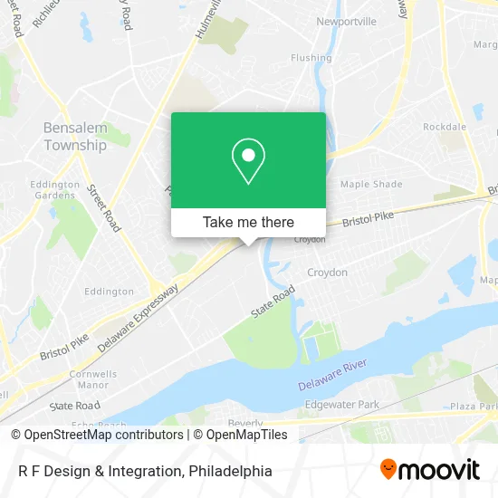 R F Design & Integration map