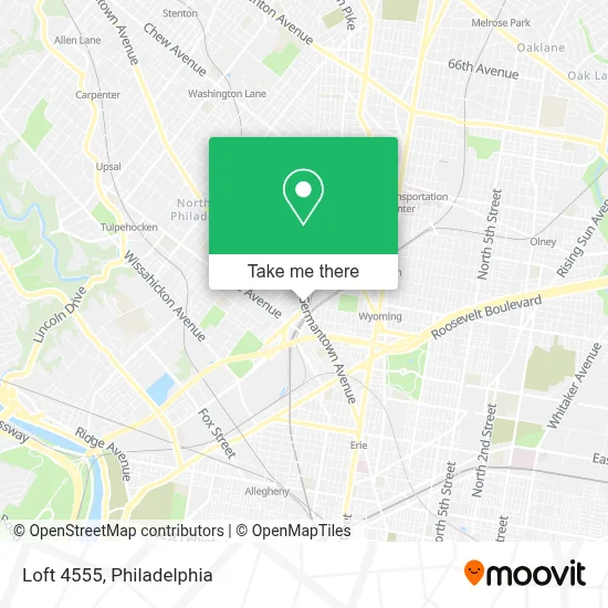 Loft 4555 map