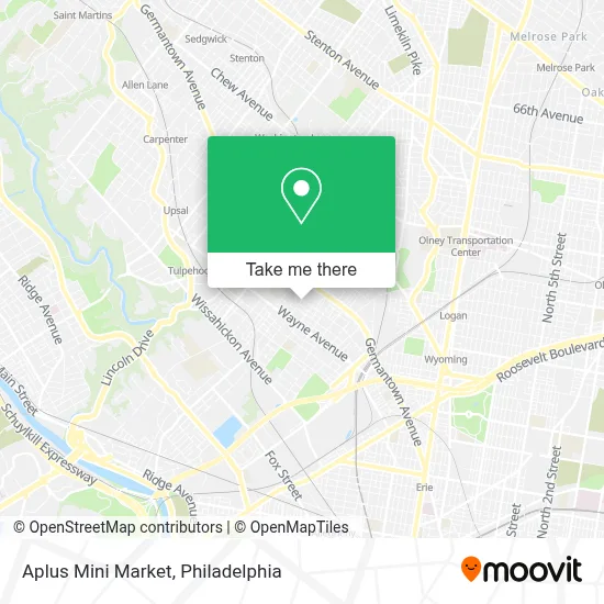 Aplus Mini Market map