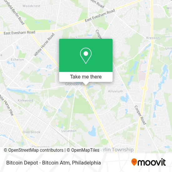 Bitcoin Depot - Bitcoin Atm map
