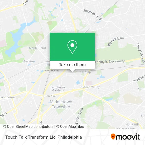 Touch Talk Transform Llc map