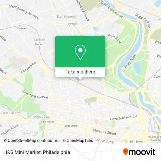 I&S Mini Market map