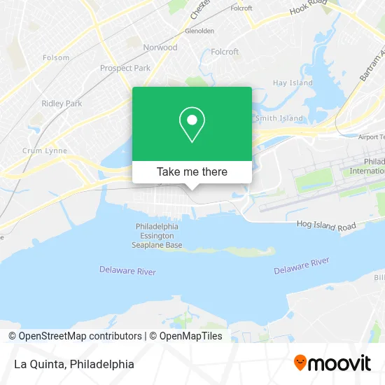 La Quinta map