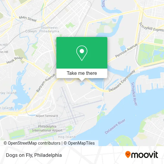 Dogs on Fly map