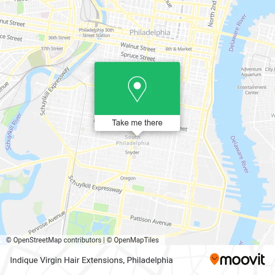 Indique Virgin Hair Extensions map