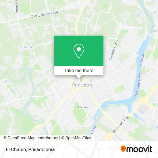 El Chapin map