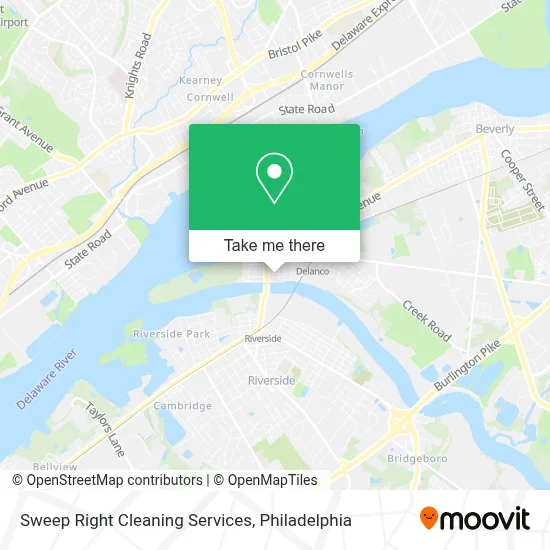 Sweep Right Cleaning Services map