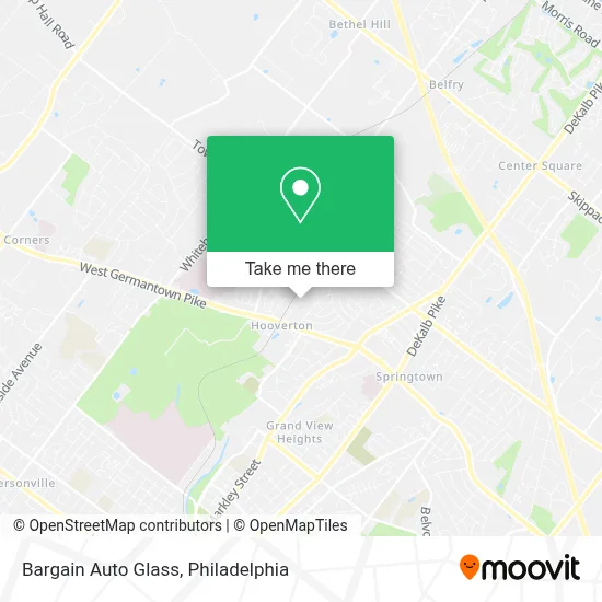 Bargain Auto Glass map