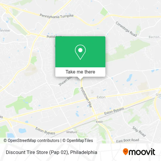 Discount Tire Store (Pap 02) map