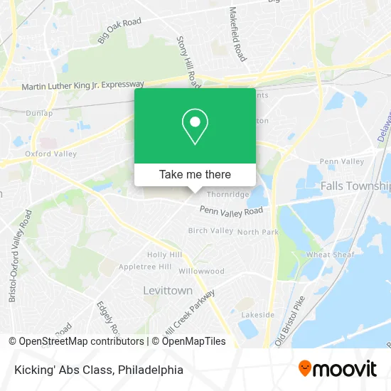 Kicking' Abs Class map