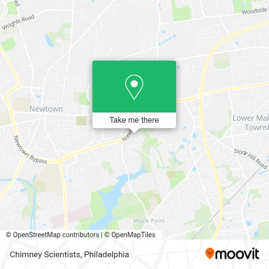 Chimney Scientists map