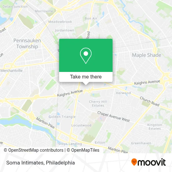 Soma Intimates map