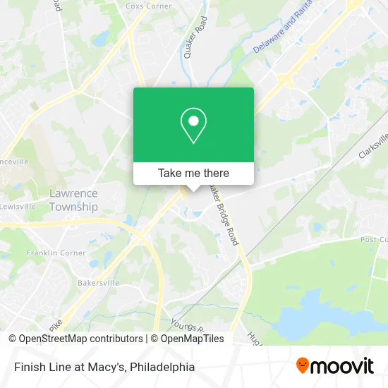 Finish Line at Macy's map