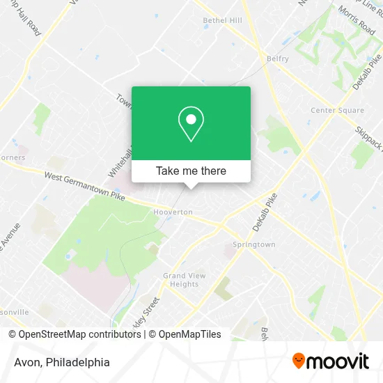 Avon map