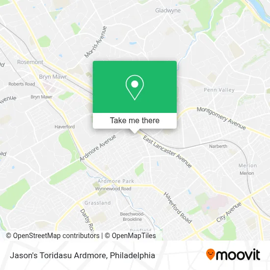 Jason's Toridasu Ardmore map