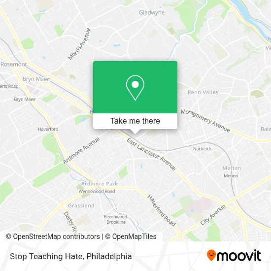 Stop Teaching Hate map