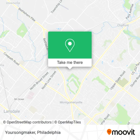 Yoursongmaker map