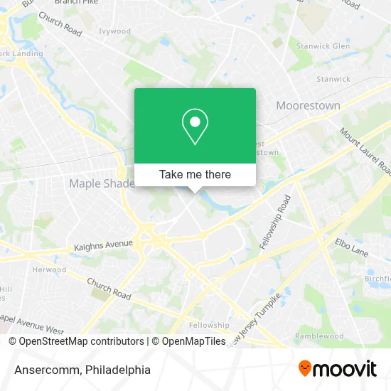 Ansercomm map