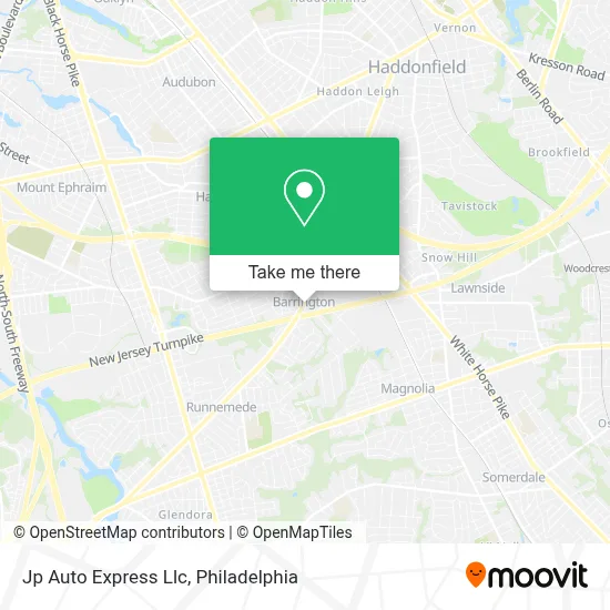 Jp Auto Express Llc map