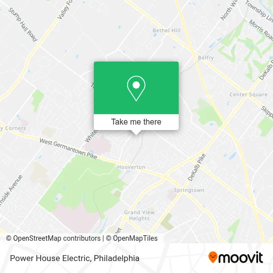 Power House Electric map