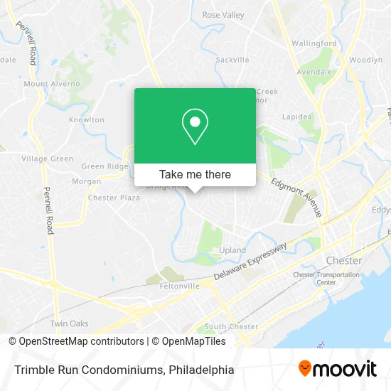 Trimble Run Condominiums map
