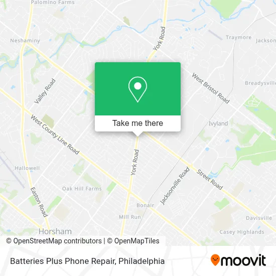 Batteries Plus Phone Repair map