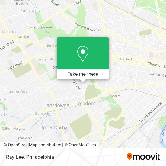 Ray Lee map