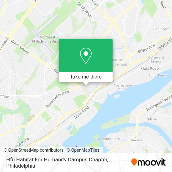 Hfu Habitat For Humanity Campus Chapter map