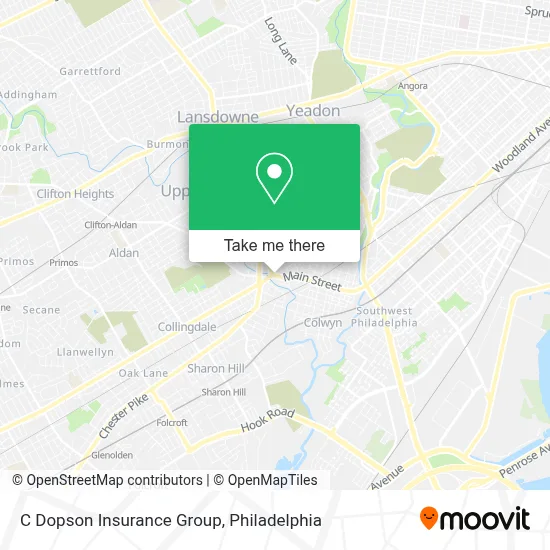 C Dopson Insurance Group map