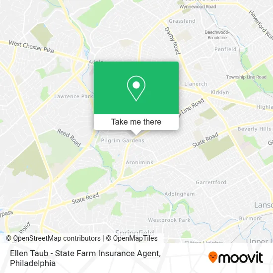 Ellen Taub - State Farm Insurance Agent map