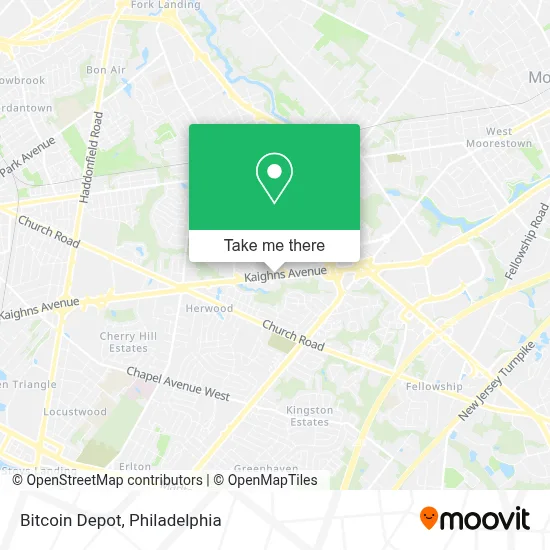 Bitcoin Depot map
