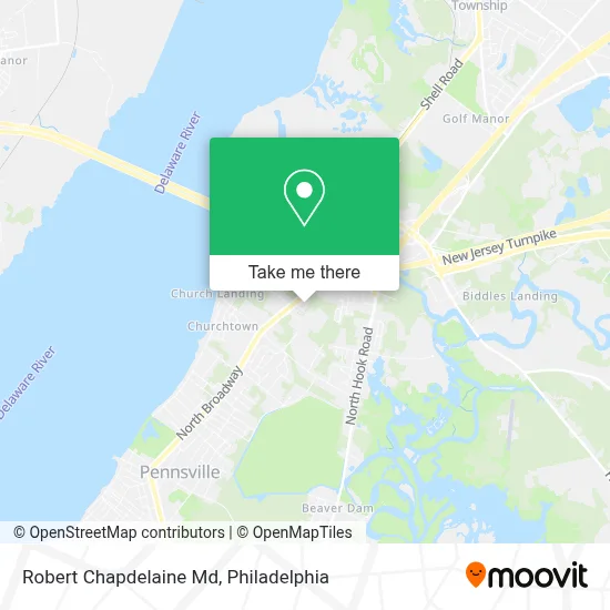 Robert Chapdelaine Md map