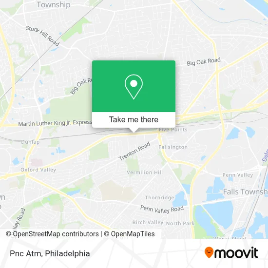 Pnc Atm map