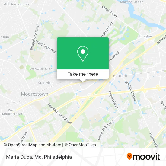 Maria Duca, Md map