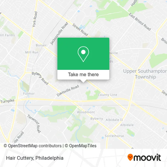 Hair Cuttery map