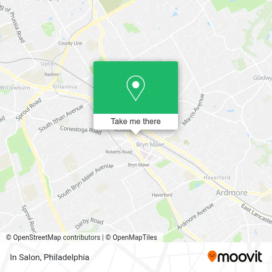 In Salon map