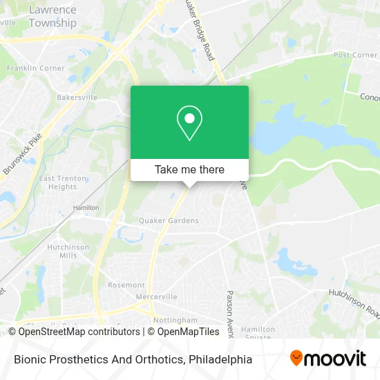 Bionic Prosthetics And Orthotics map