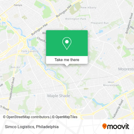 Simco Logistics map