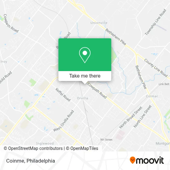 Coinme map