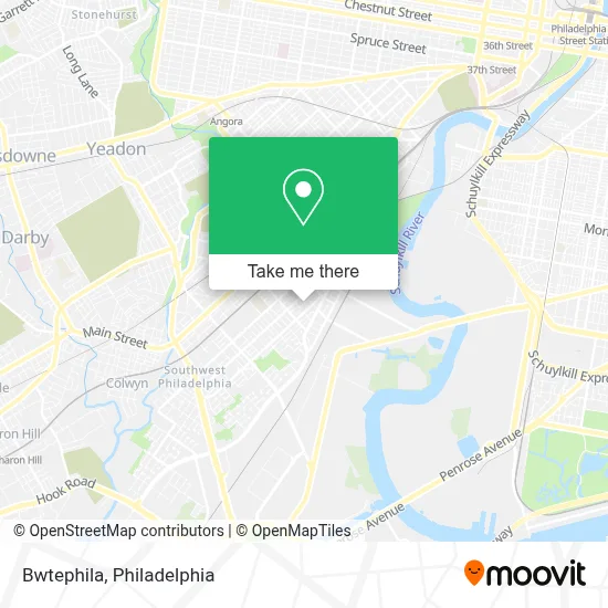 Bwtephila map