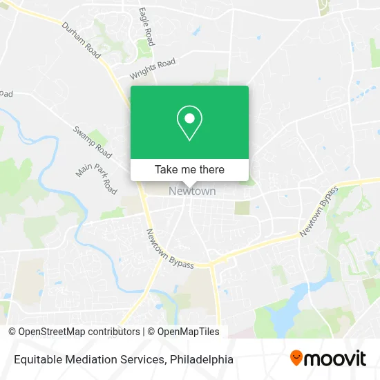 Equitable Mediation Services map