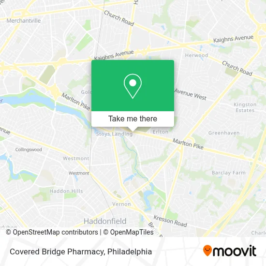 Covered Bridge Pharmacy map