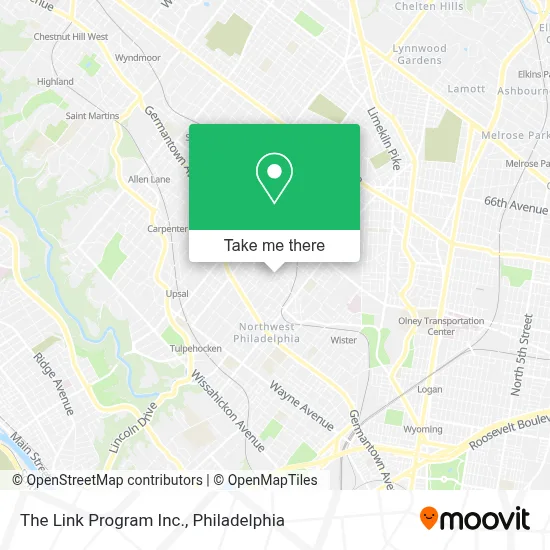 The Link Program Inc. map