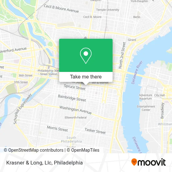 Krasner & Long, Llc map