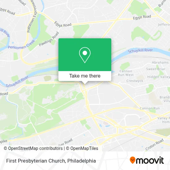 First Presbyterian Church map